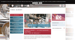 Desktop Screenshot of chezalbert.fr